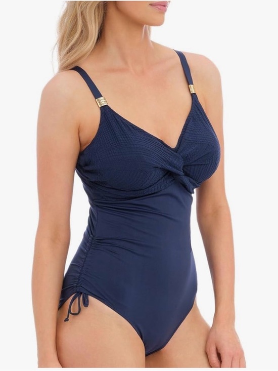 Fantasie Other - NWT Fantasie OttawaTwist Front Swimsuit
Ink Blue -Sz Med. -Underwire Bra Support